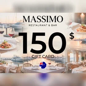Massimo Restaurant & Bar Gift Card 150 AUD