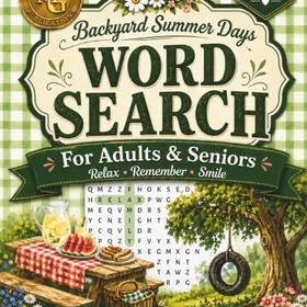 MASON Backyard Summer Days Word Search