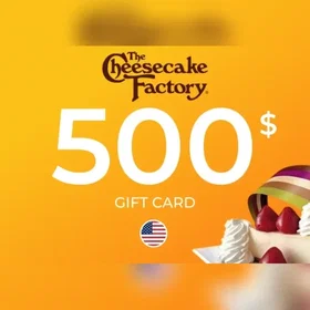 The Cheesecake Factory Gift Card 500 USD