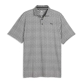 Puma Cloudspun Printed Four-Way Stretch Polo Shirt (Men's)