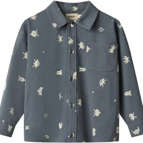 Game Over Overshirt Långärmad T-shirt (Barn)