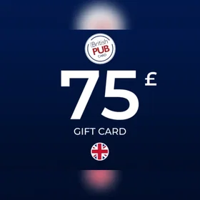 Great British Pub Gavekort 75 GBP