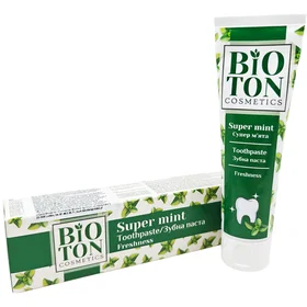 Bioton Super Mint Fluorofri Tandkräm 100ml