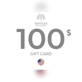 Raffles Hotels & Resorts Gavekort 100 USD