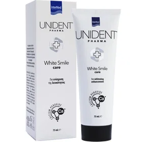 Unident Pharma White Smile Care Blekende Tannkrem 75ml