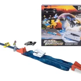 Dickie Toys Fast & Furious Speedboat Jump Playset