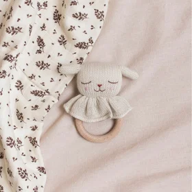 Main Sauvage Laine d'alpaga Doudou 2-pack (Agneau)