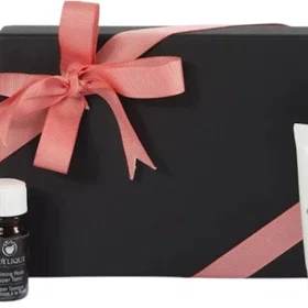 Odylique Rose Travel Set Gift Set (Creamy Coconut Cleanser, Rose Moisturizer, Ro