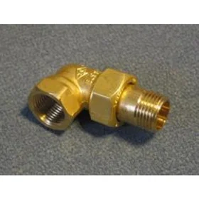 Radiatorkupling Messing Albue 3/4"