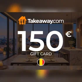 Takeaway.com Presentkort 150 EUR