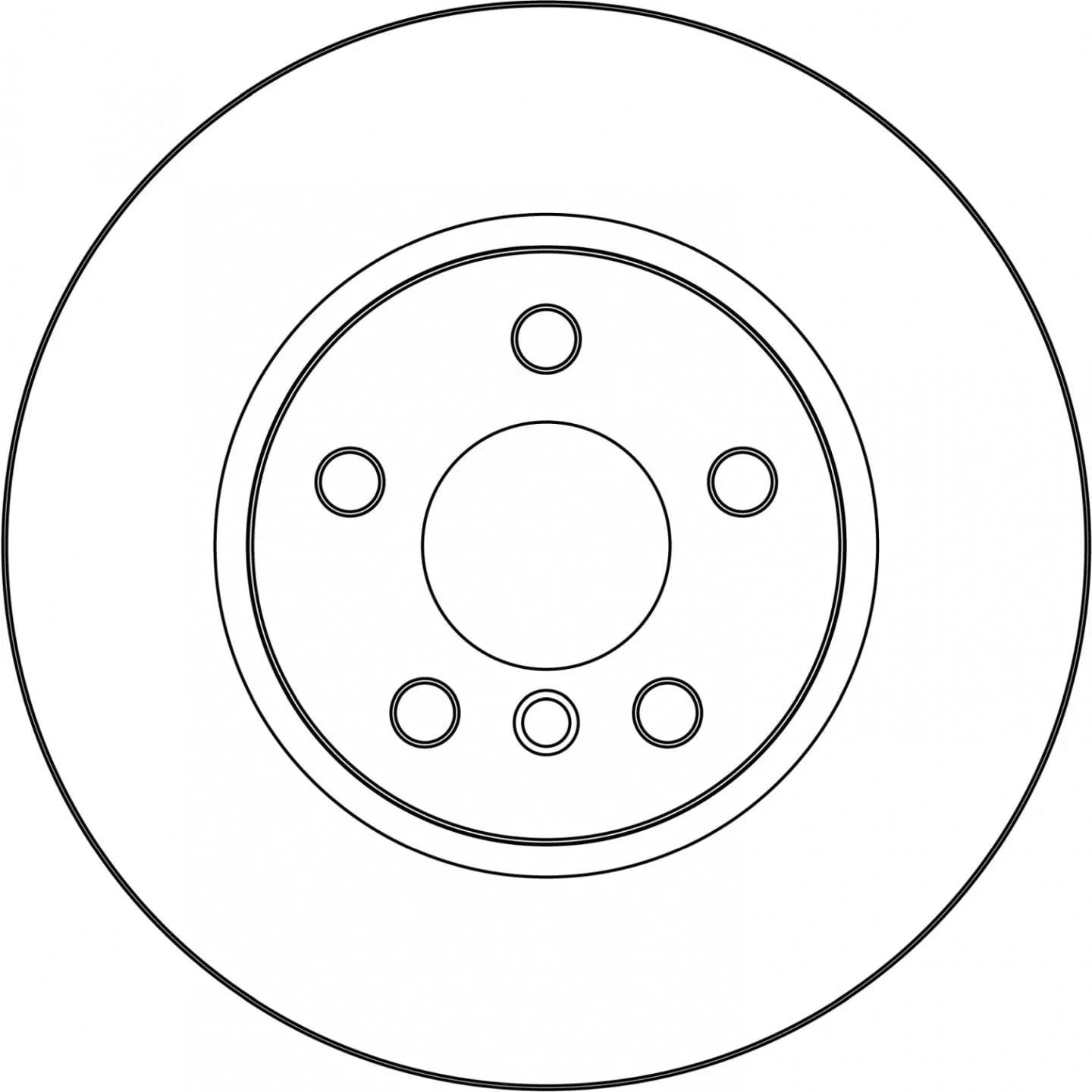 TRW Brake Disc DF4177