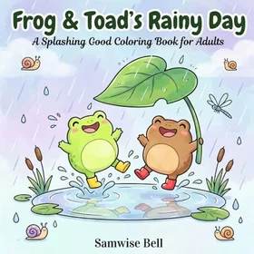 Frog & Toad's Rainy Day Färgläggningsbok för Vuxna