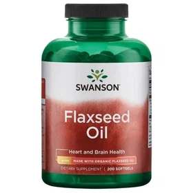 Swanson EFAs Flaxseed Oil 200 Capsules