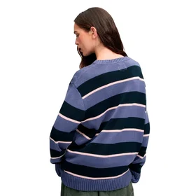 Superdry Oversized Stripe Sweatshirt (Dam)