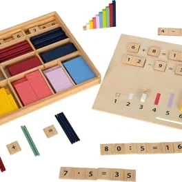 Small Foot Counting Sticks With Numbers