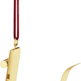 Georg Jensen U Bogstav Julornament 8cm