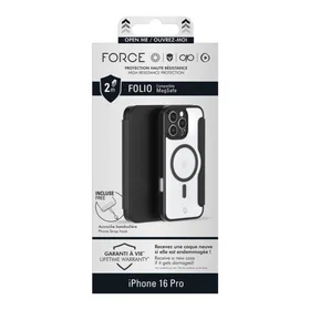 Force Reinforced Folio Case for iPhone 16 Pro