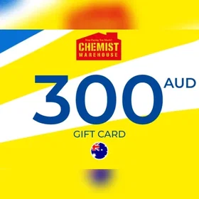 Chemist Warehouse Gavekort 300 AUD