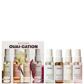 The Ouai Instant Ouai-cation Kit