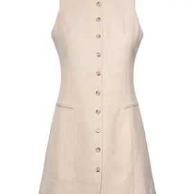 Tommy Hilfiger Ærmeløs kjole i hør-mix Kjole