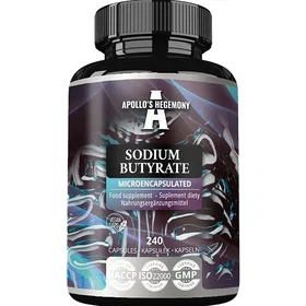 Apollo's Hegemony Sodium Butyrate 580mg 240 Capsules