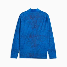 Puma Marseille 2023/24 Träningsjacka Kvartsdragkedja Före Match Tröja (Herr)