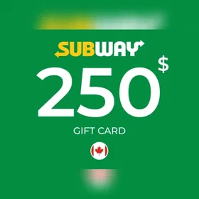 Subway Gavekort 250 CAD