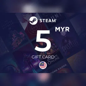 Steam Wallet Carte Cadeau 5 MYR