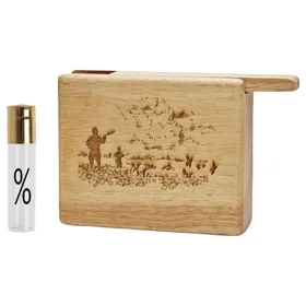 Øyo Lerka Snaps Box Light Brown