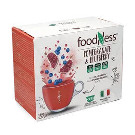 FoodNess Pomegranate & Blueberry Tea Pods 10-Pack