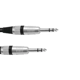Omnitronic Jack Kabel 6.3 stereo 1m STE-3021165D