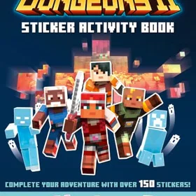 Farshore Minecraft Dungeons 2 Klistermärkesaktivitetsbok