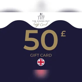 The Dining Out Card Carte Cadeau 50 GBP