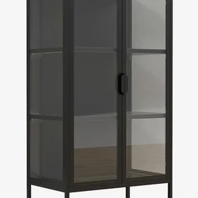 VCM Floka Vitriini 2 hyllyä 110x60x35cm