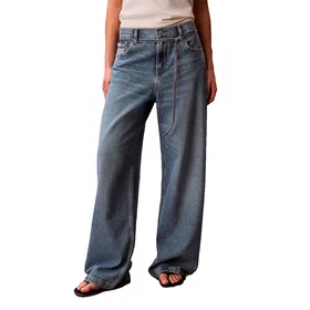 Calvin Klein Jeans Lv047e752g Baggy Fit Låg Midja Jeans (Dam)