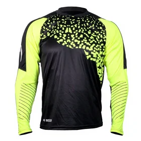 Ho Soccer T-shirt Black/Lime Long Sleeve Jersey (Men's)