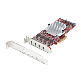 StarTech.com P10Q4C-USB-CARD-LP PCIe USB-C 4-Port USB 3.2 10Gbps Adapter