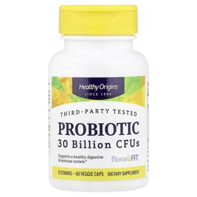 Healthy Origins Probiotika 30 Miljarder CFU 60 Kapslar
