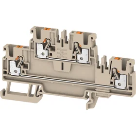 Weidmuller Gennembrudsterminal a2t 2.5 Beige
