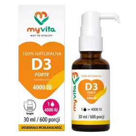 MyVita Vitamin D3 4000IU Droppar