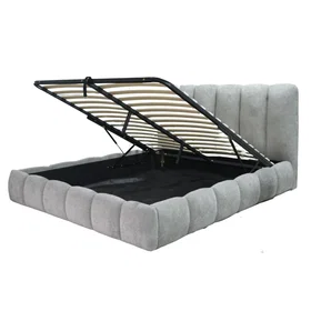 SAMPUR Box-Spring Bed avec tête de lit 180x200cm
