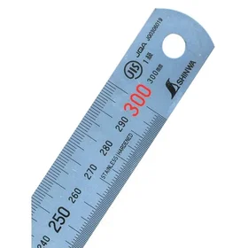 Shinwa Stålrulle H101C 300x25x1,0mm