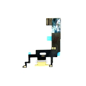 Laddkontakt iPhone XR Flexkabel Gul ()