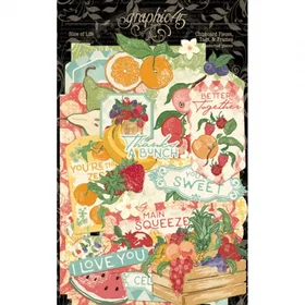 Graphic 45 Chipboard Pieces Slice of Life