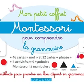 Larousse Montessori Kit de Compréhension de Grammaire