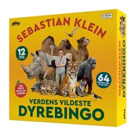Carlsen Vildeste Dyr Bingo Spil