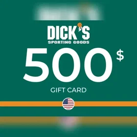 Dick's Sporting Goods Gavekort 500 USD