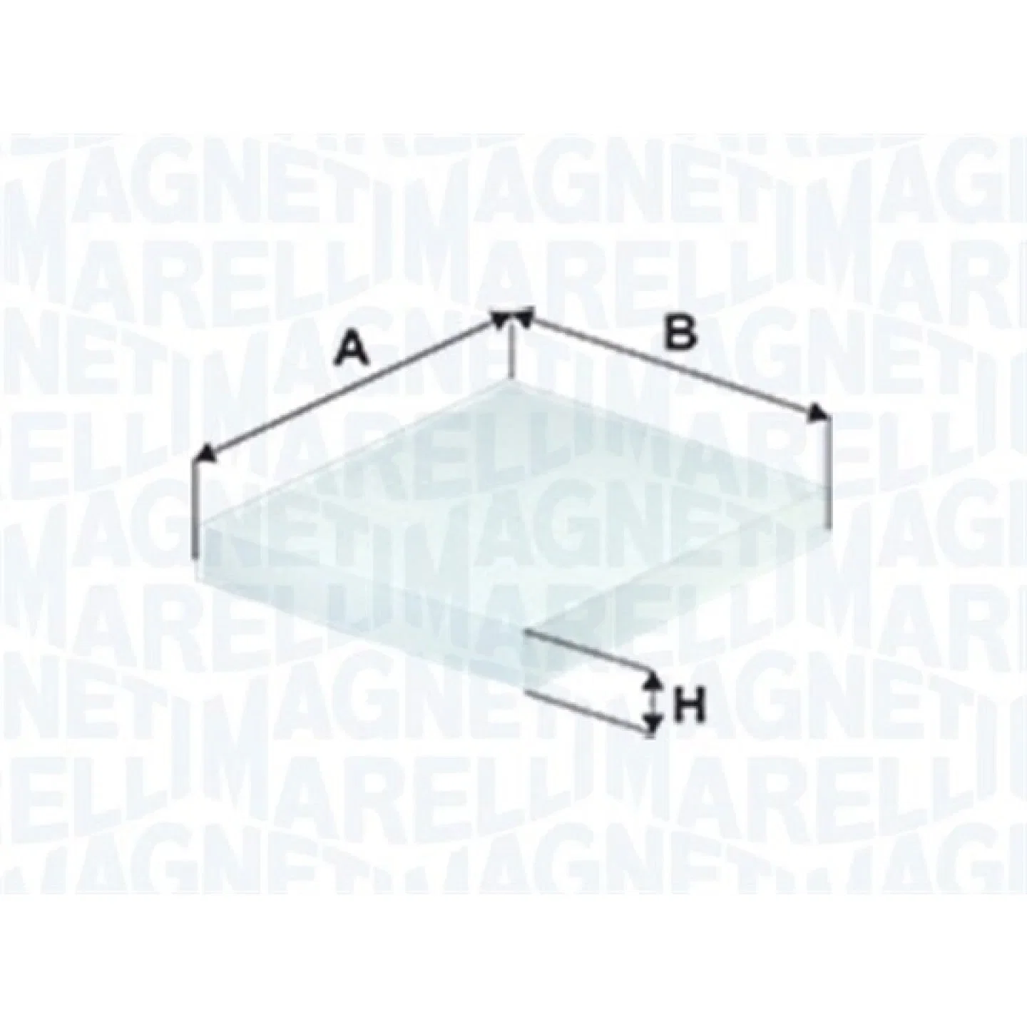 Magneti Marelli Air filter 350203063980