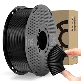 Inslogic TPU Svart 1.75mm 1kg