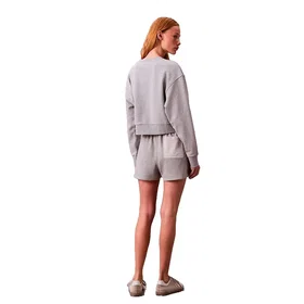 Calvin Klein Jeans French Terrry Cropped Sweatshirt (Kvinnors)
